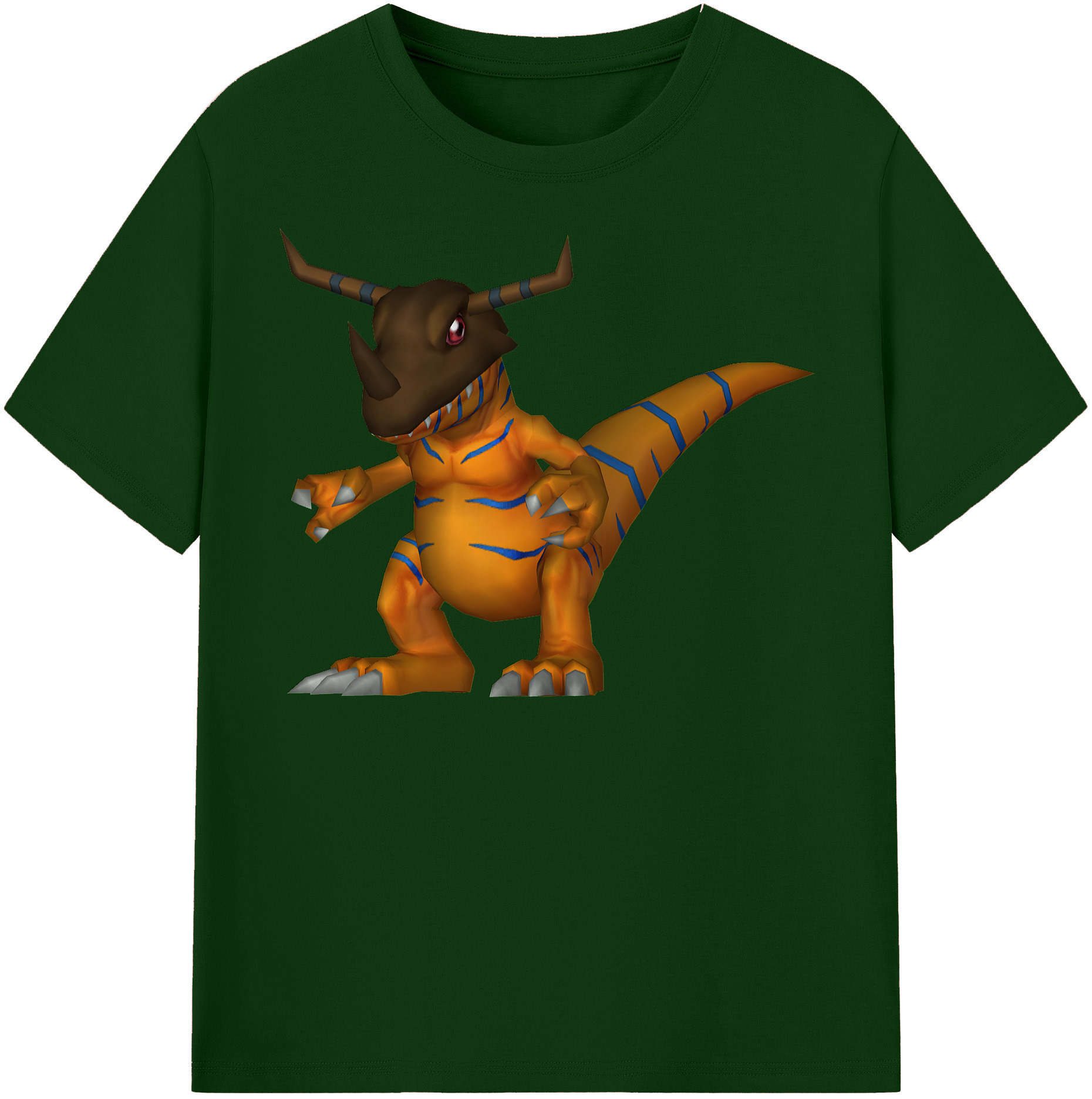 （画像用） Digimon デジタルモンスター/デジモン 綿100％半袖Tシャツ（フロントプリント）